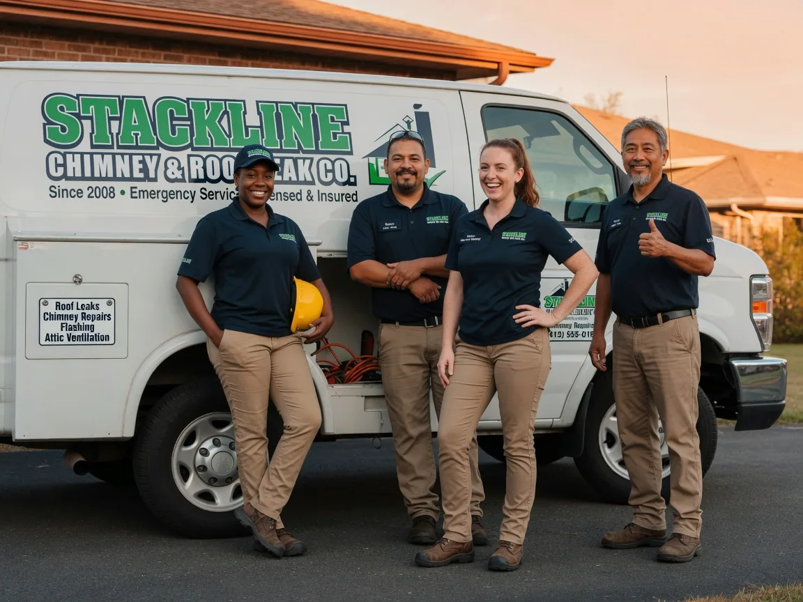 Chimney flashing repair company in Napa, CA